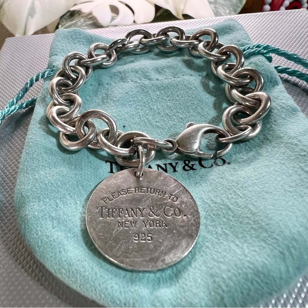 Tiffany & Co. Round Tag Bracelet